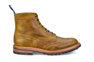 Stow Country Boot - Ginger Pull-Up Full Grain Tricker's Exclusive) - R E Tricker Ltd