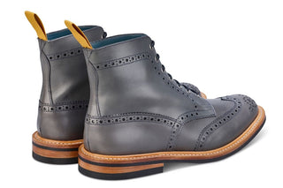 Stow Country Boot - Grey Calf - R E Tricker Ltd