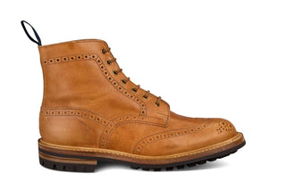 Stow Country Boot - Natural Horween (Tricker's Exclusive) - R E Tricker Ltd