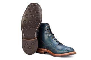 Stow Country Boot - Parisian Blue - R E Tricker Ltd