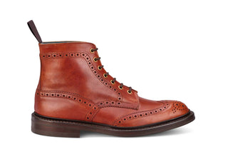 Stow Country Boot - Pure Shadow Brown - R E Tricker Ltd