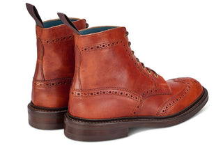 Stow Country Boot - Pure Shadow Brown - R E Tricker Ltd