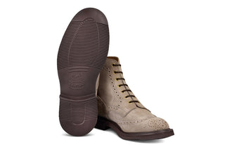 Stow Country Boot - Shale Suede - R E Tricker Ltd