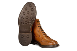 Stow Country Boot - Sienna Scotch Grain - R E Tricker Ltd