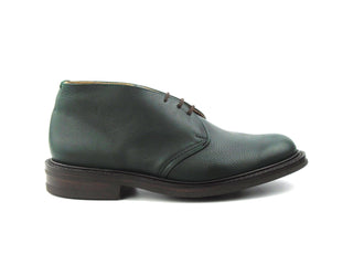 Winston Chukka Boot - Green Olivvia Scotch Grain - R E Tricker Ltd