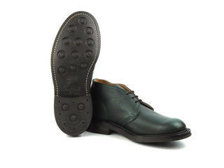 Winston Chukka Boot - Green Olivvia Scotch Grain - R E Tricker Ltd