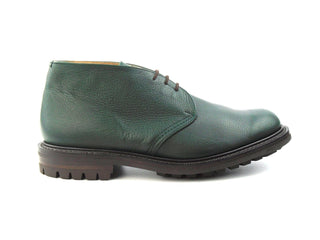 Winston Chukka Boot - Green Olivvia Scotch Grain - R E Tricker Ltd