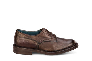 Woodstock Derby Shoe - Brown Muflone - R E Tricker Ltd