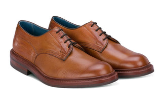 Woodstock Derby Shoe - Marron Muflone - R E Tricker Ltd