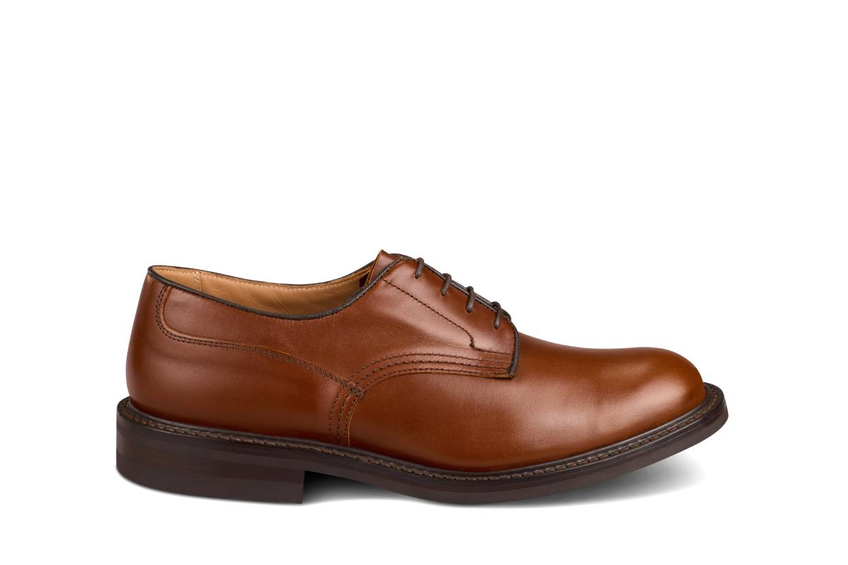 Tricker‘s Woodstock UK 9 Woodstock Plain Derby Shoe - Black | Tricker's – R E Tricker Ltd