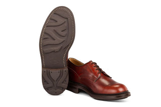Woodstock Plain Derby Country Shoe - Sign Kudu - R E Tricker Ltd
