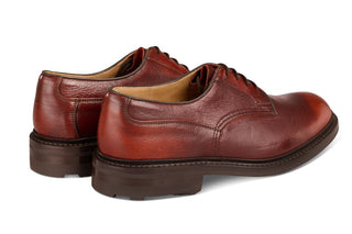 Woodstock Plain Derby Country Shoe - Sign Kudu - R E Tricker Ltd