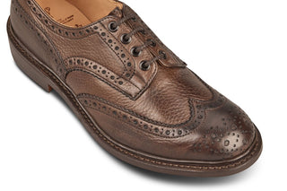 Bourton country Shoe - Lightweight - Brown Muflone - R E Tricker Ltd