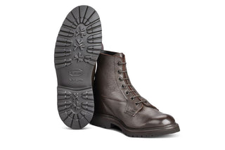 Burford Country Boot - Brown Olivvia Deerskin - R E Tricker Ltd