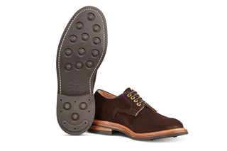Daniel Tramping Shoe - Brown Hydro Nubuck - R E Tricker Ltd