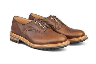 Daniel Tramping Shoe - Nut Brown Horween - R E Tricker Ltd