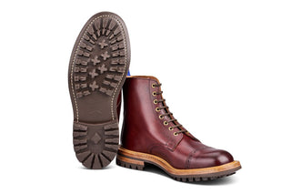 Gregory Derby Boot - Burgundy Burnished - R E Tricker Ltd