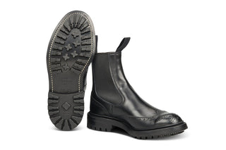 Henry Country Dealer Boot - Black Calf - R E Tricker Ltd
