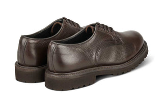 Linda Derby Tramper Shoe - Olivvia Deerskin - Brown - R E Tricker Ltd
