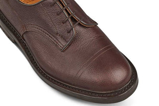 Matlock Country Shoe - Brown Zug Grain (6 Fitting) - R E Tricker Ltd