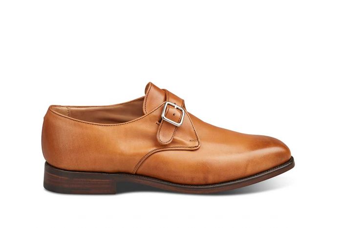 Mayfair Single Buckle Monk Shoe - 1001 Burnished