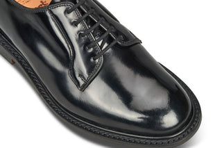 Robert Derby Shoe - Black Bookbinder - R E Tricker Ltd