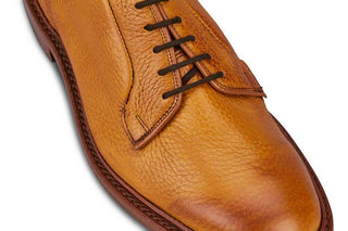Robert Derby Shoe - Lightweight - Acorn Muflone - R E Tricker Ltd