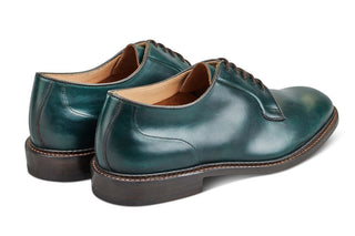 Robert Derby Shoe - Lightweight - Green Cutter - R E Tricker Ltd
