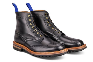 Stow Country Boot - Black - R E Tricker Ltd