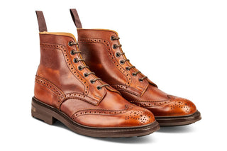 Stow Country Boot - Caramel Kudu - R E Tricker Ltd