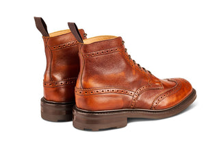Stow Country Boot - Caramel Kudu - R E Tricker Ltd