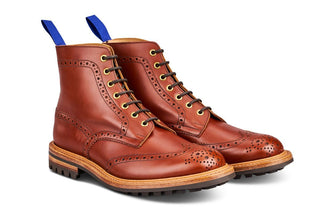 Stow Country Boot - Marron Antique - R E Tricker Ltd